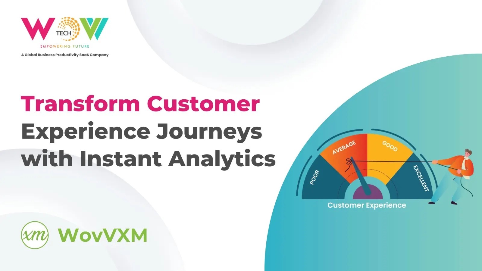 Transform customer experience journeys with WovVXM